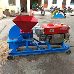 Máy Băm Gỗ 2T Lắp Đầu Nổ